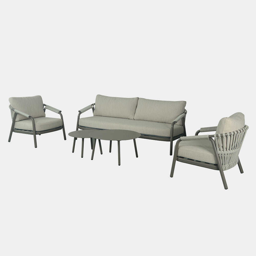 Set de Terraza Bergamo 5 Piezas