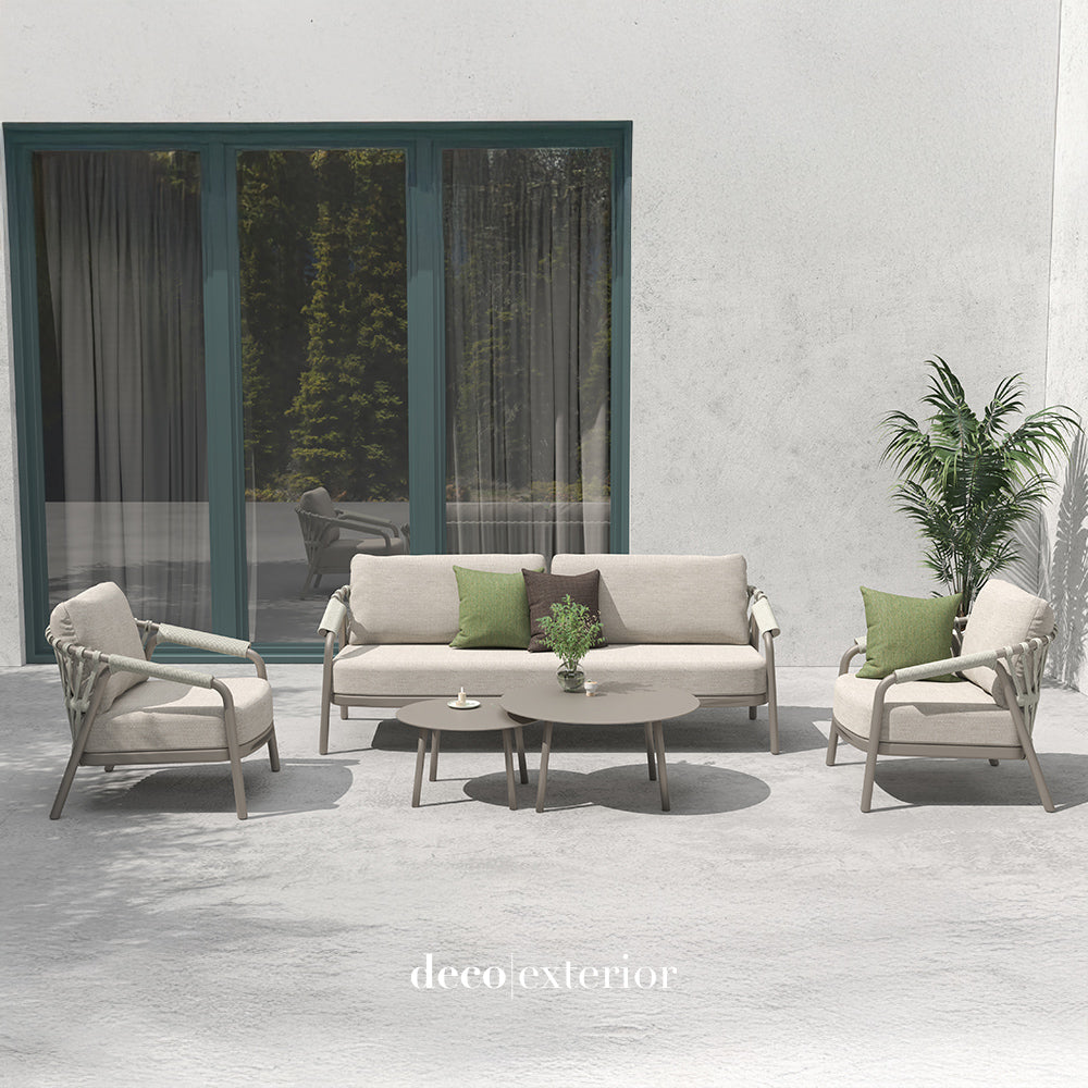 Set de Terraza Bergamo 5 Piezas