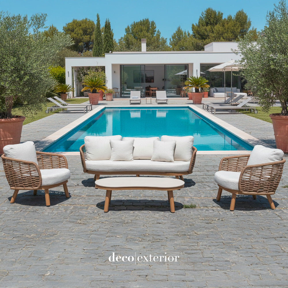 Set de Terraza Bulbo 4 Piezas