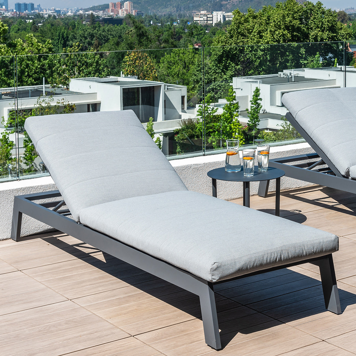 Pack 2 Reposeras Aluminio Vonnas