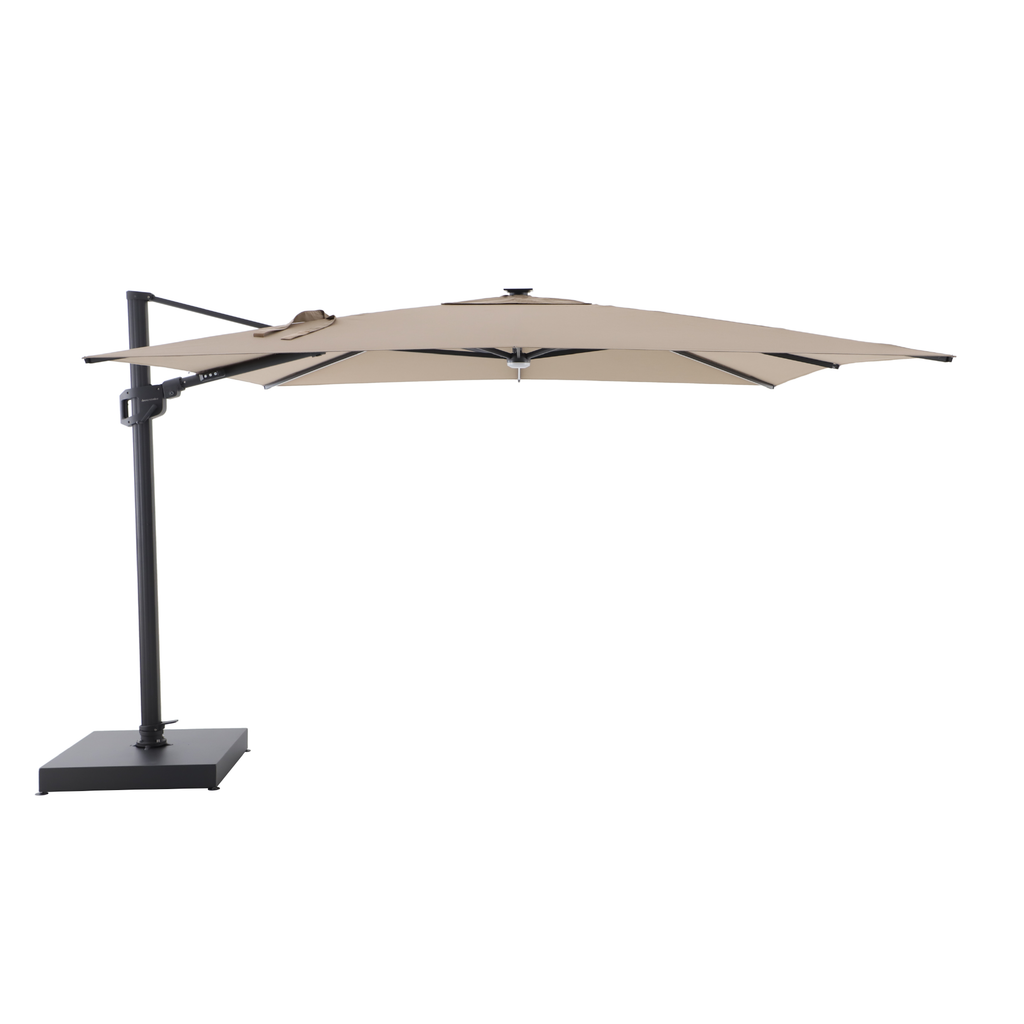 Quitasol Lateral Cassis 3.5x3.5 LED