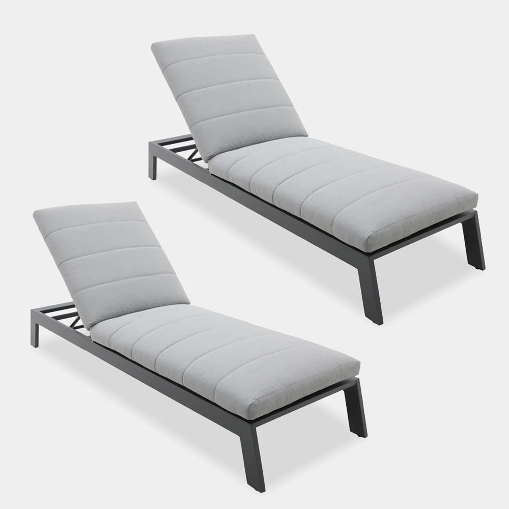 Pack 2 Reposeras Aluminio Vonnas