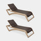 Pack 2 Reposeras Sky Arena/Chocolate